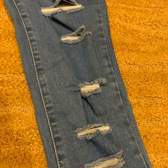 Pacsun Womens Jeans Size 25 Blue Super High Rise Jegging - Picture 10 of 11